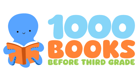 Banner of 1000 books with the octopus holding a book.