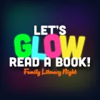 Black background with glowing colors 