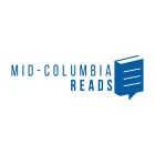 Book with the words Mid-Columbia Reads to the left of it.
