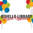 Othello Grand Reopening with balloons