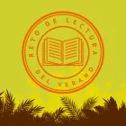 Reto de lectura del verano 2026 with lime green background with brown leaves.  