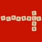 Scrabble Club written in Scrabble tiles