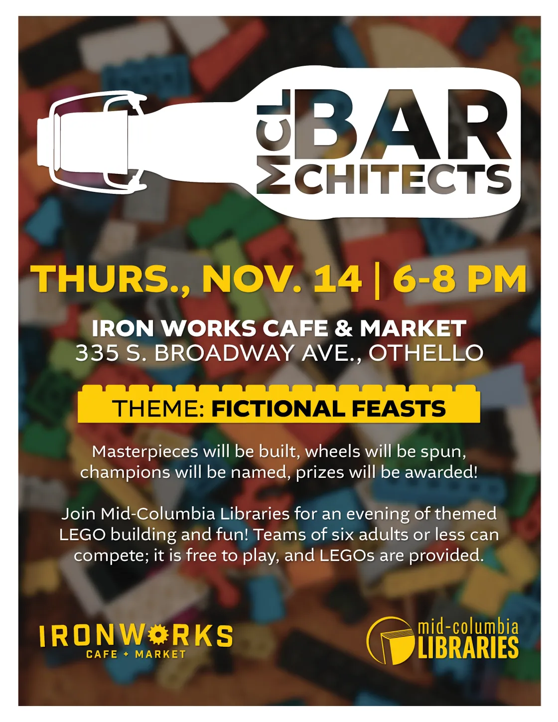 BARchitects poster with details on event.