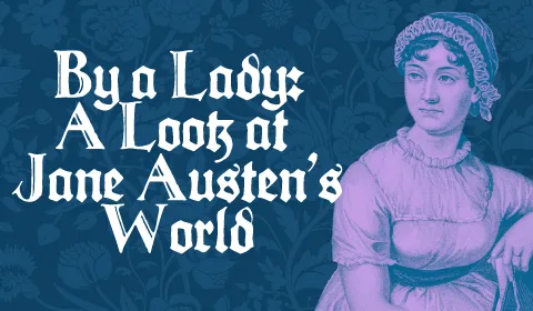 By a Lady banner