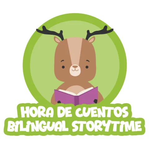 Hora de cuentos with deer.