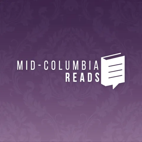 MC reads logo on purple background