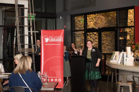 Programs staff member Haley at Vita Cultura 2024