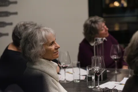 Vita Cultura 2024 attendees listening intently to book talks